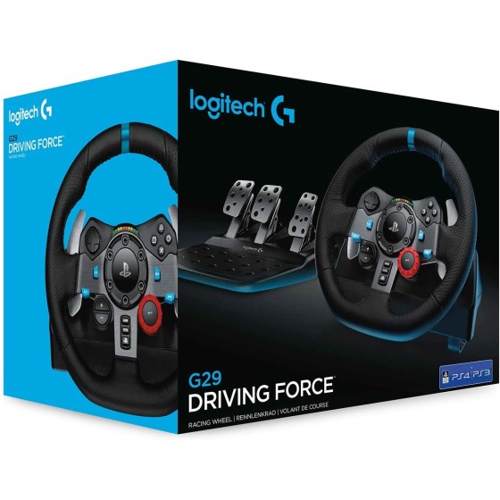 Volante Logitech G29 Driving Force - PS3 | PS4 | PS5 | PC