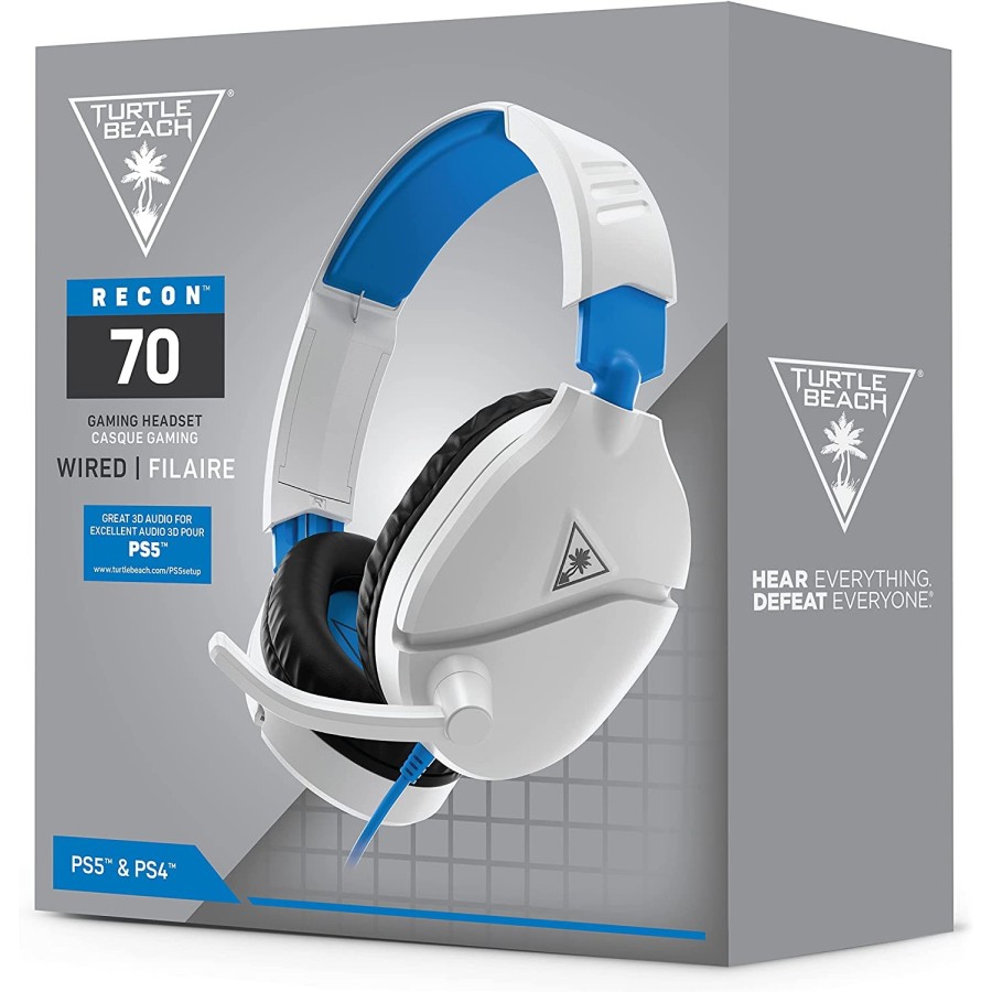 Cuffie Turtle Beach Recon 70P White, Accessori PS4 - PS5