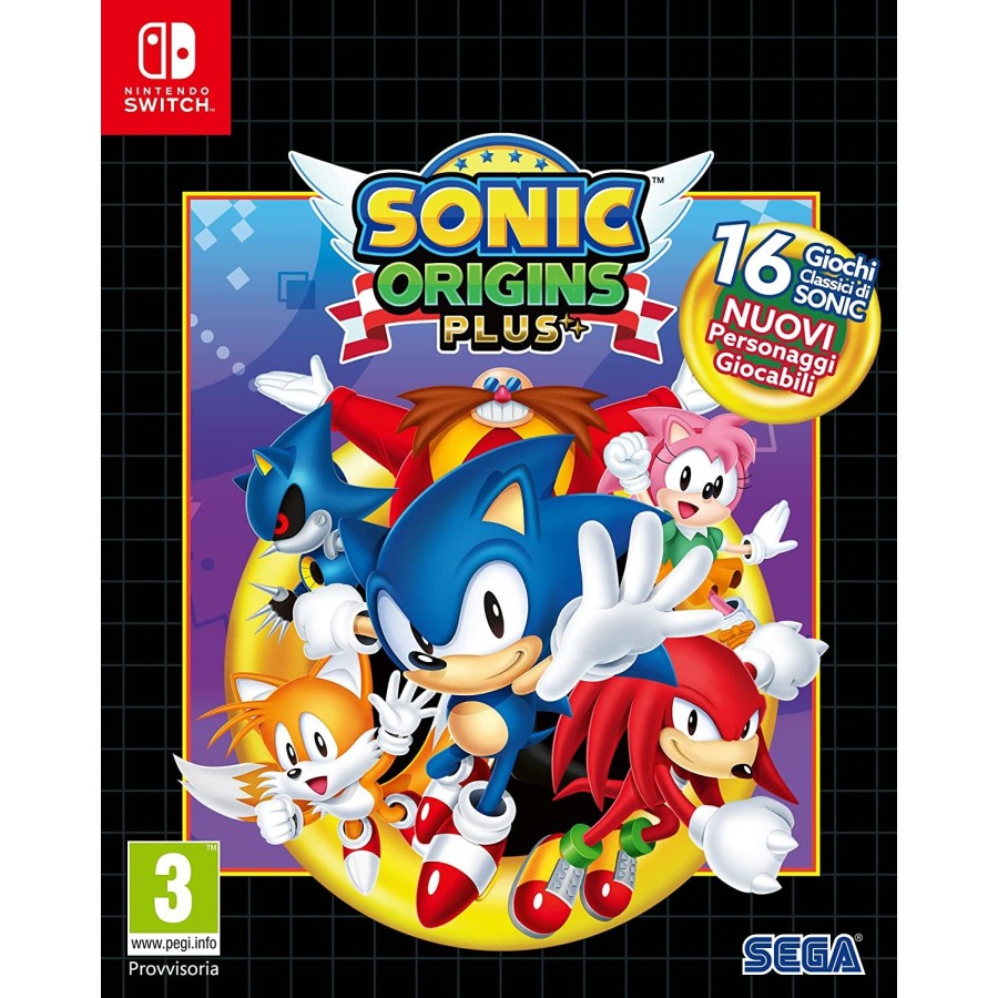 Sonic Origins Plus: Day One Edition, Giochi Switch