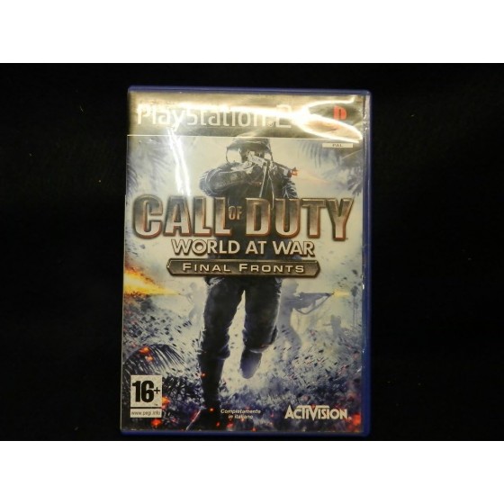 Call of Duty World At War Final Fronts - PS2 usato