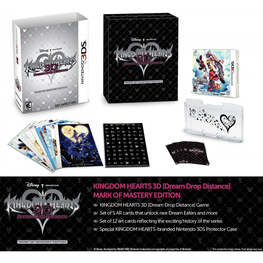 Kingdom Hearts 3D Dream Drop Distance Mark of Mastery Collection [US import]- 3ds usato - The Gamebusters