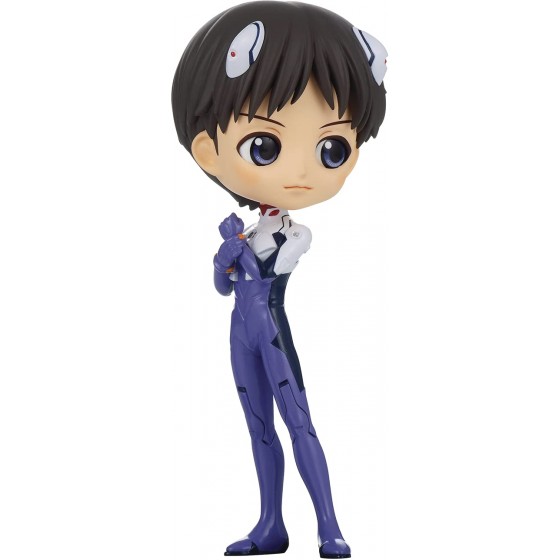 Banpresto Figure - Q Posket - Shinji Ikari Plugsuit Style B - Neon Genesis Evangelion - The Gamebusters