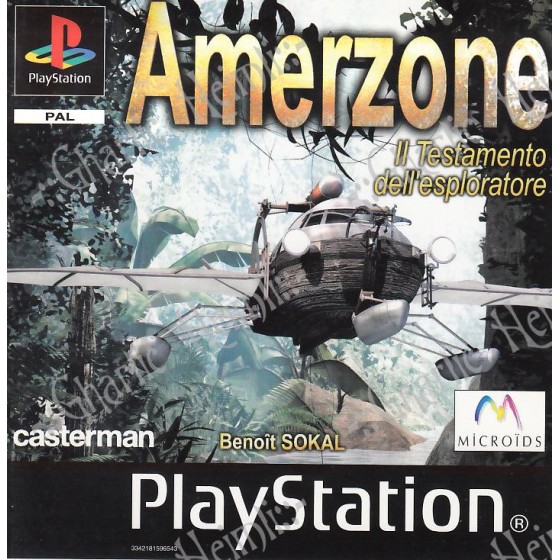 AMERZONE - PLAYSTATION 1 - THE GAMEBUSTERS
