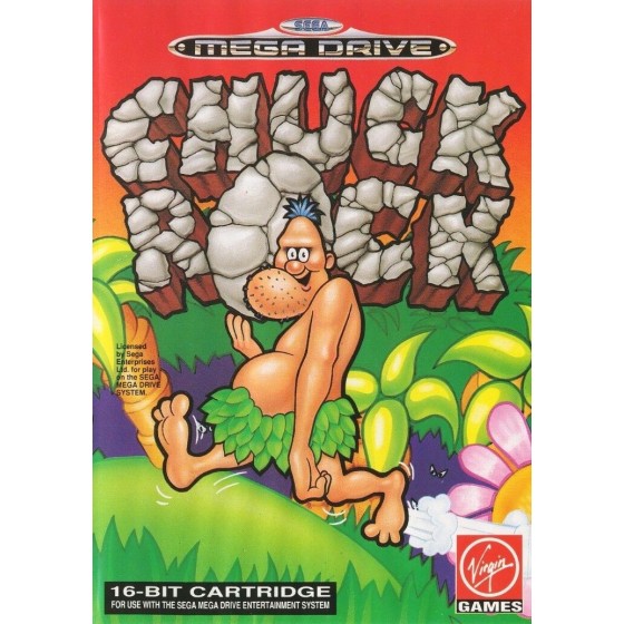 Chuck Rock - SEGA Mega Drive usato - The Gamebusters