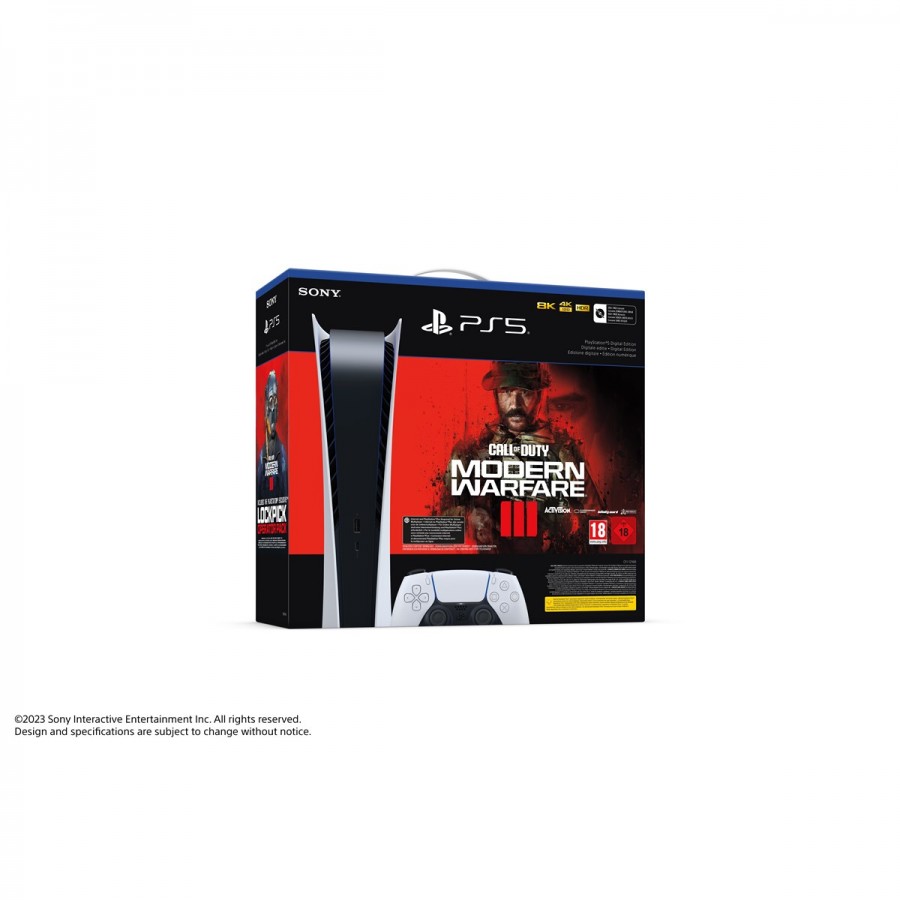Console PS5 Digital Edition + Call of Duty Modern warfare 3