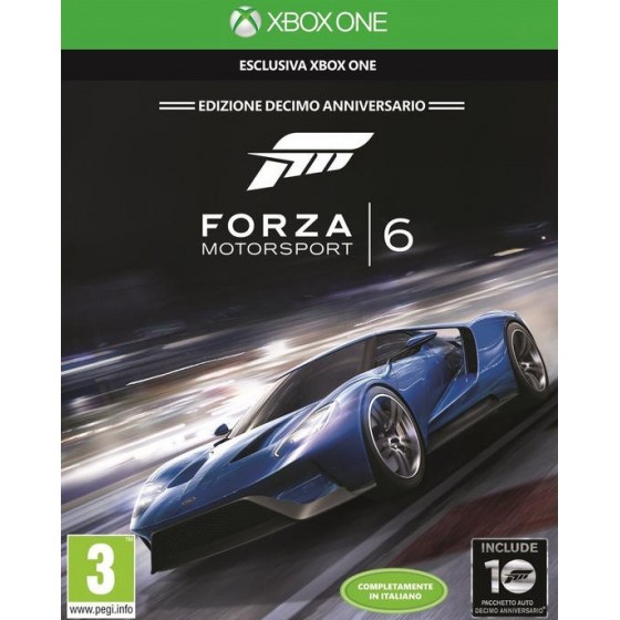 Forza Motorsport 6 per xbox one