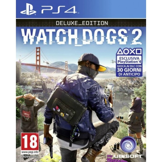 Watch Dogs 2-Deluxe Edition PS4