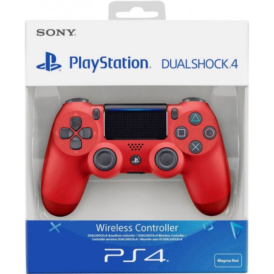 DUALSHOCK 4 Wireless Controller V2 - Magma Red - PS4