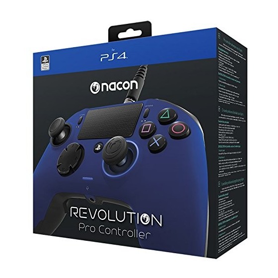 Nacon Revolution Pro Controller Wired - Blu - PS4
